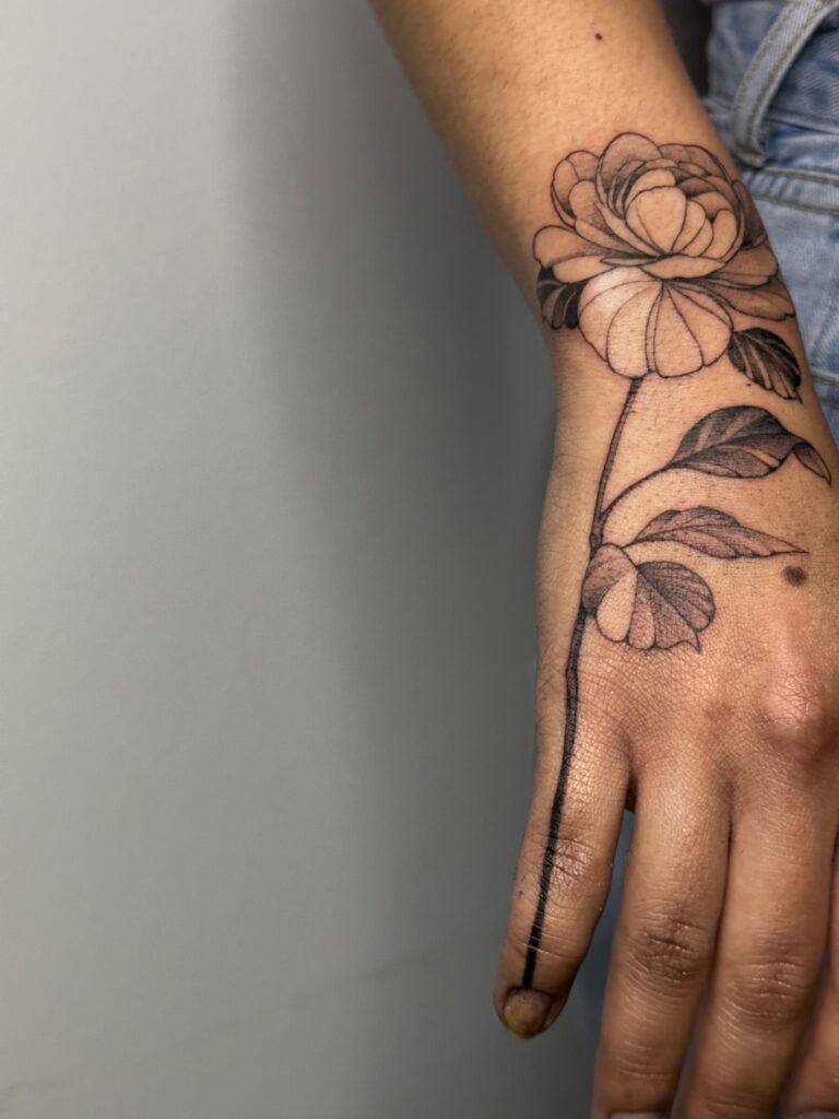 flor tatuaje